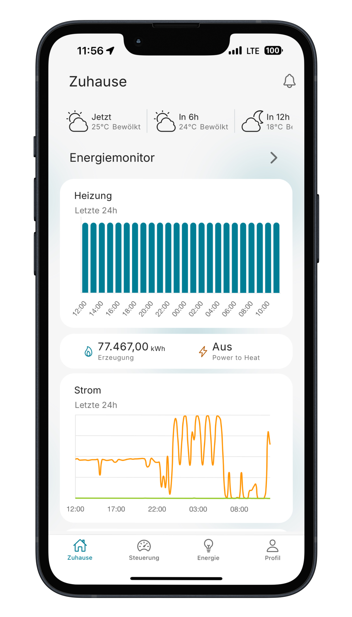 Clee app interface